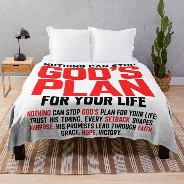 Item preview, Nothing Can Stop God's Plan For Your Life designed and sold by StarHomes.