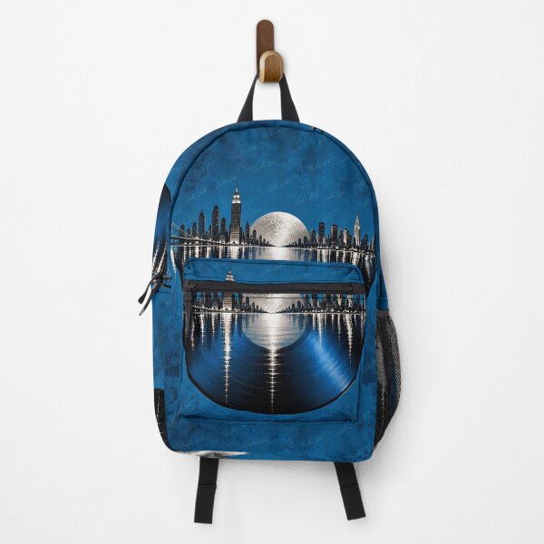 Item preview, Endless Vinyl – New York in Blue and Silver designed and sold by LuluLeb.