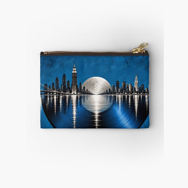 Item preview, Endless Vinyl – New York in Blue and Silver designed and sold by LuluLeb.