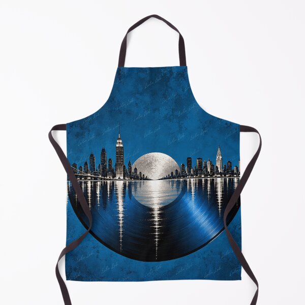 Item preview, Endless Vinyl – New York in Blue and Silver designed and sold by LuluLeb.