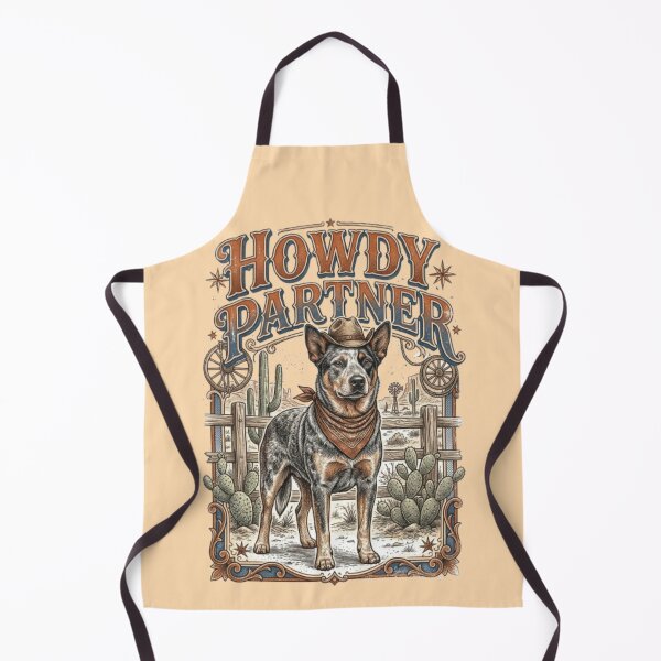Item preview, Howdy Partner Funny Cowboy Dog designed and sold by FurRealStudioCo.
