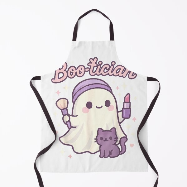 Item preview, Cute Boo-tician Halloween Ghost for Makeup Artist Squad T-Shirt designed and sold by BeZTo.