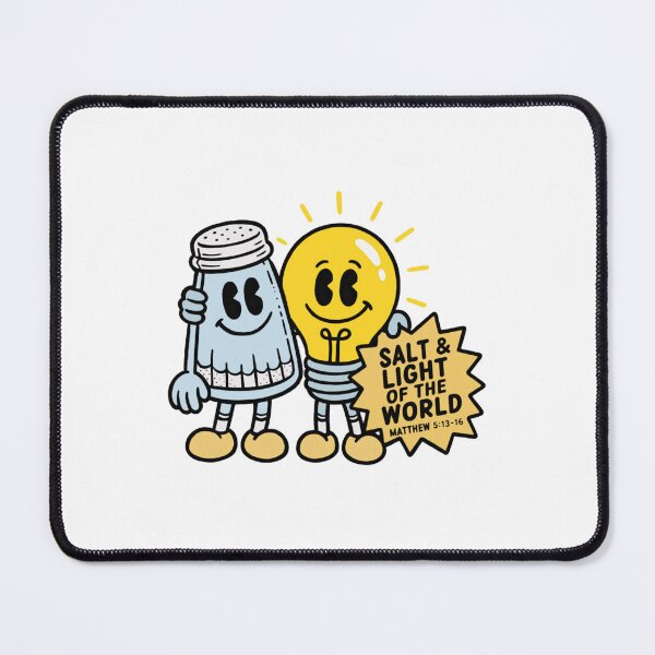 Item preview, Salt and Light of the World Matthew 513-16 Christian Cartoon designed and sold by StarHomes.