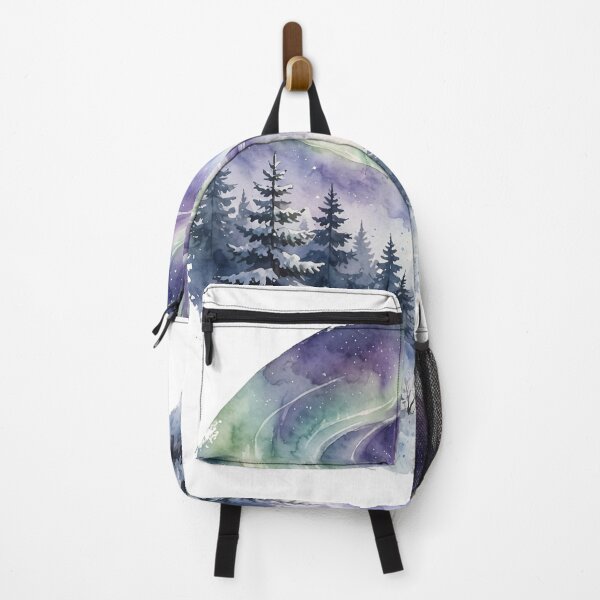 Item preview, Northern Lights Watercolor Night designed and sold by Dlvznbm.