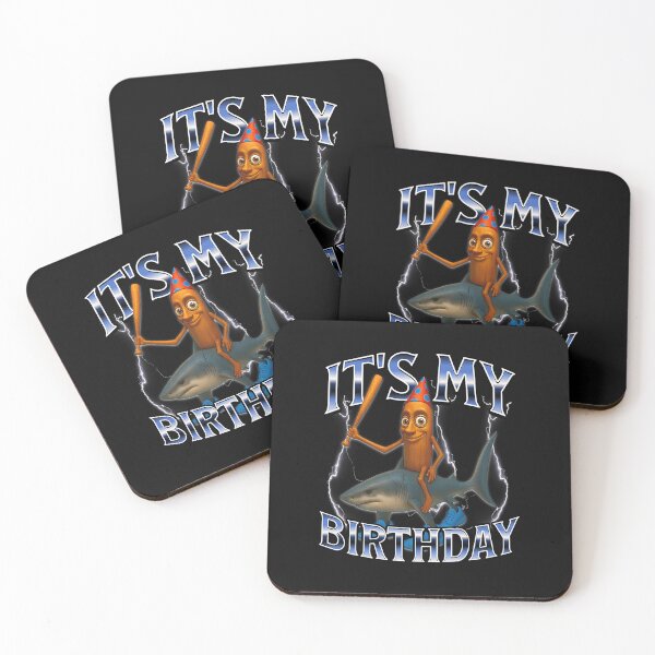 Item preview, Italian Brainrot Tung Sahur Birthday Shark Party designed and sold by khdmalakarak.