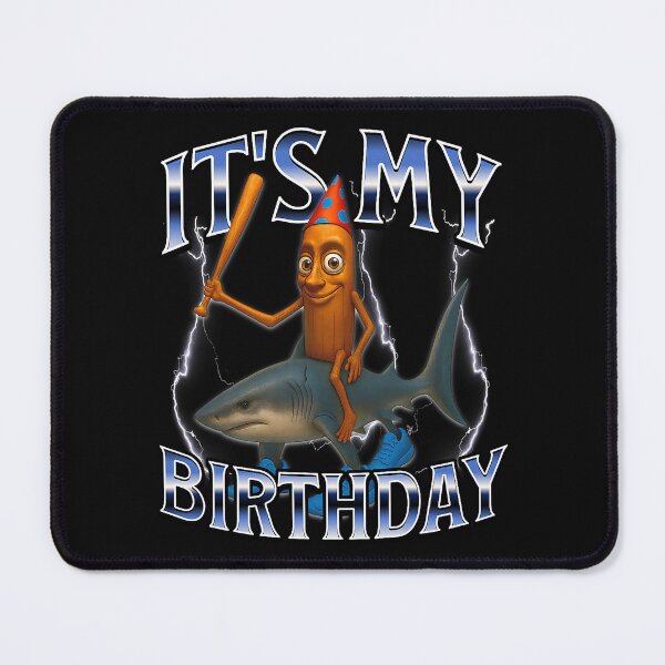 Item preview, Italian Brainrot Tung Sahur Birthday Shark Party designed and sold by khdmalakarak.