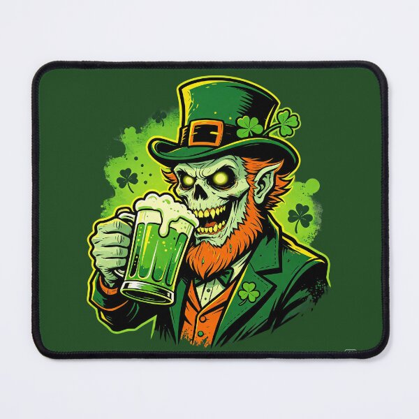 Item preview, San Patrizio in stile horror e dark designed and sold by FamigliaHorror.