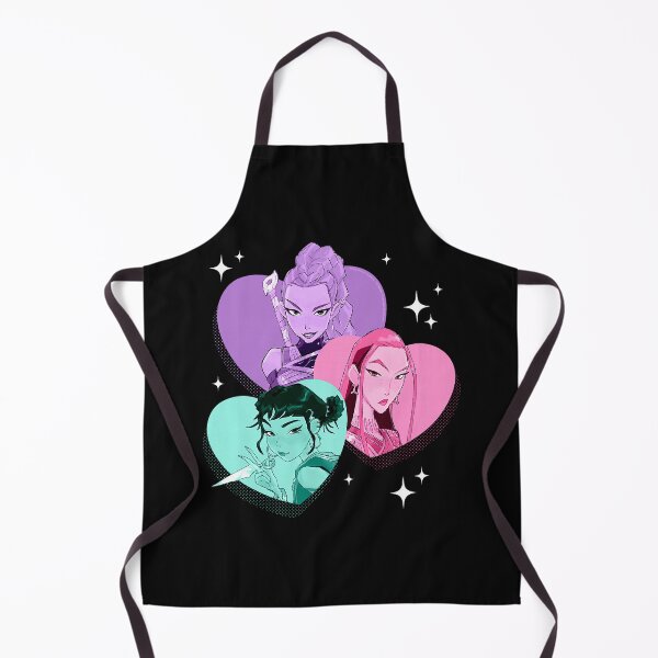 Item preview, KPop Demon Hunters Huntrix Heart Frame Fan designed and sold by khdmalakarak.