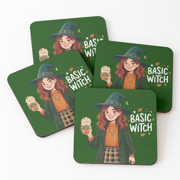 Item preview, Basic Witch - Cute Modern Witch Pumpkin Spice Latte designed and sold by AOG-DESIGNS.