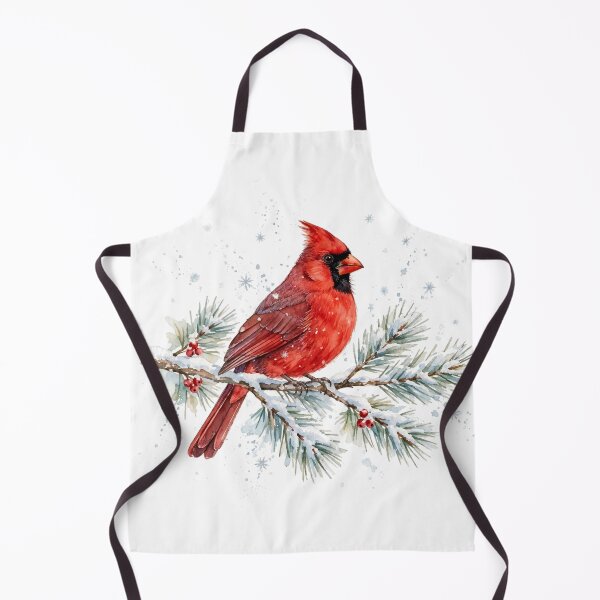 Item preview, Red Cardinal Watercolor Bird designed and sold by Dlvznbm.