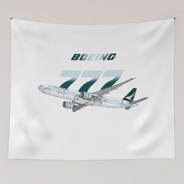 Item preview, Boeing 777 designed and sold by PlanesArtByLeo.