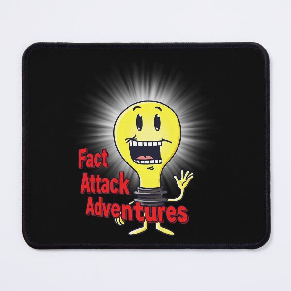 Item preview, Funny Fact Attack Adventures Light Bulb Science designed and sold by khdmalakarak.