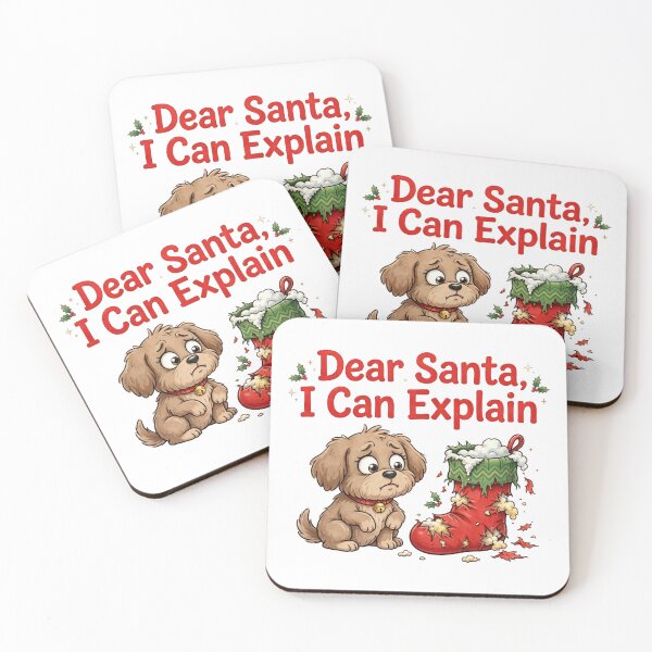 Item preview, Dear Santa I Can Explain Funny Dog designed and sold by Dlvznbm.