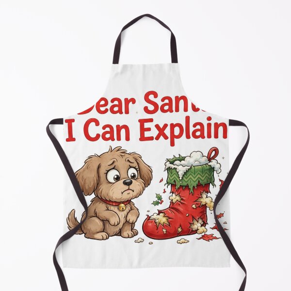 Item preview, Dear Santa I Can Explain Funny Dog designed and sold by Dlvznbm.