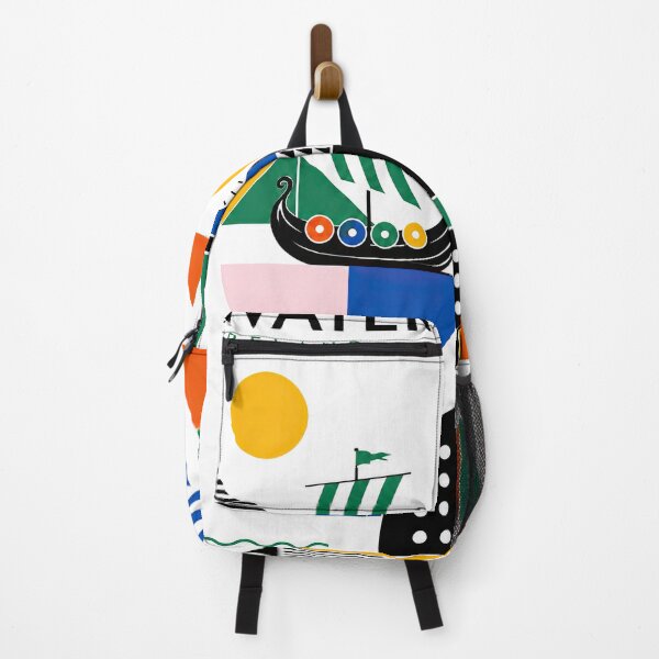 Item preview, Waterford Ireland graphic poster featuring colorful geometric la designed and sold by ckybe.