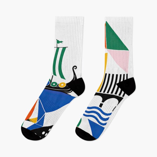 Item preview, Waterford Ireland graphic poster featuring colorful geometric la designed and sold by ckybe.