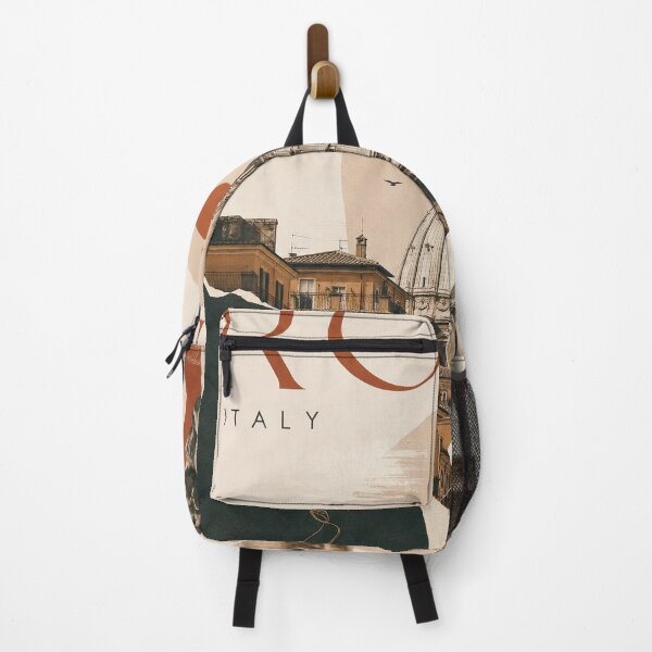 Item preview, Vintage-style Rome travel collage featuring the word Rome, designed and sold by ckybe.
