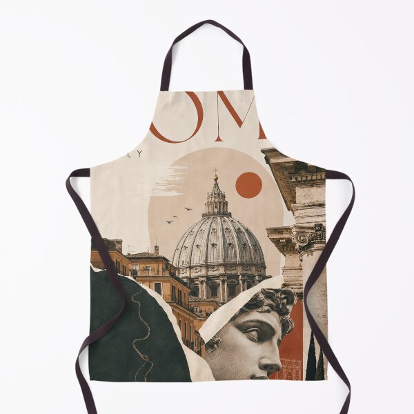 Item preview, Vintage-style Rome travel collage featuring the word Rome, designed and sold by ckybe.