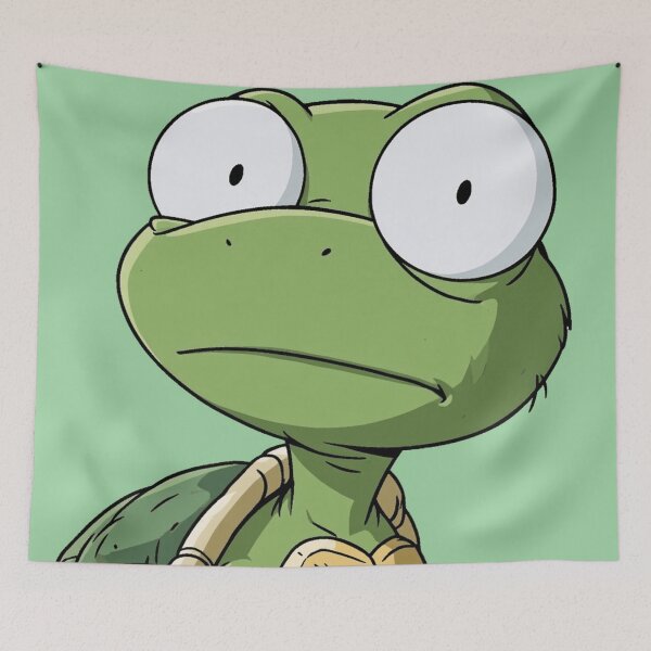 Item preview, Clueless turtle designed and sold by The King's general goods.