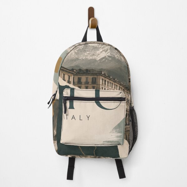 Item preview, Vintage-style Turin travel poster collage featuring the Mole designed and sold by ckybe.