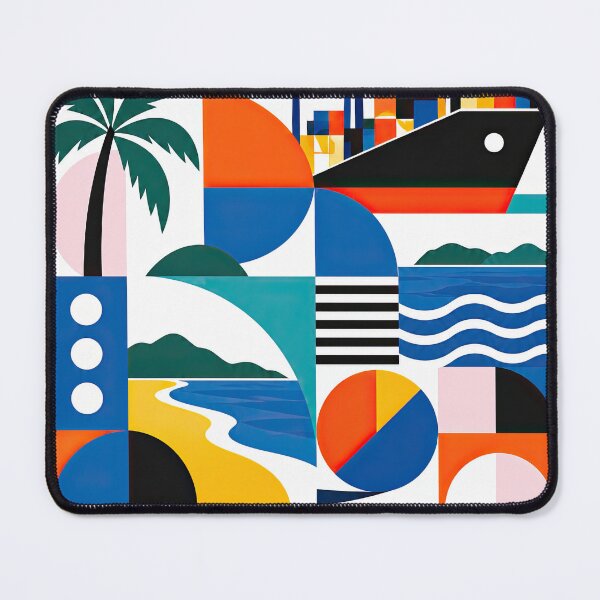 Item preview, Colorful flat graphic poster depicting San-Pdro, Cte dIvoire, designed and sold by ckybe.
