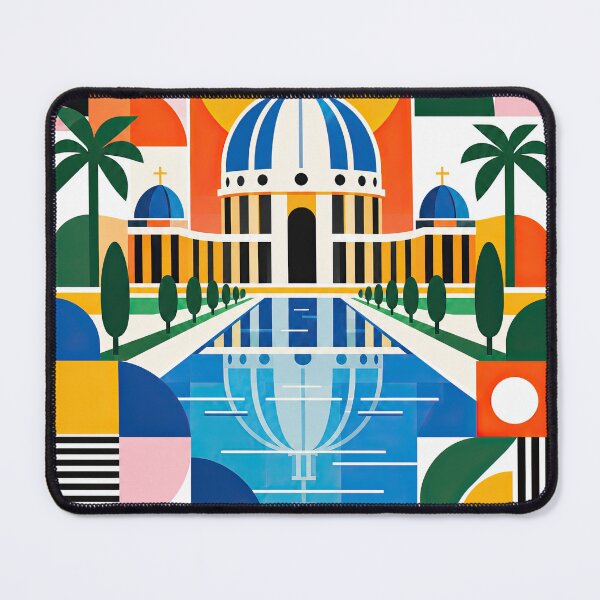 Item preview, Colorful illustrated poster of Yamoussoukro, Cte dIvoire, feat designed and sold by ckybe.