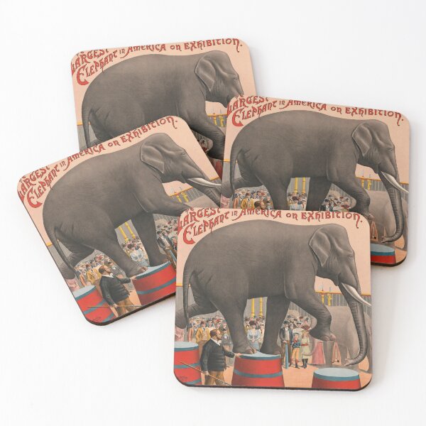Item preview, Largest Elephant in America Exhibition designed and sold by artofuniverse.