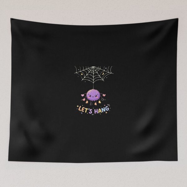 Item preview, Let's Hang - Cute Kawaii Spider in Boots designed and sold by AOG-DESIGNS.