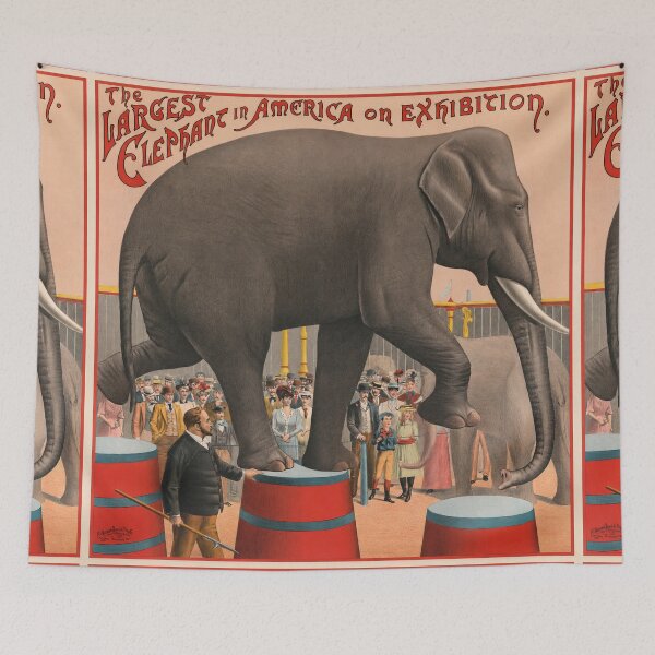 Item preview, Largest Elephant in America Exhibition designed and sold by artofuniverse.