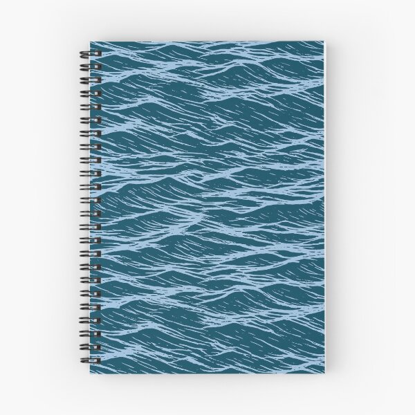 Item preview, Blue Ocean Waves Pattern designed and sold by sifis.