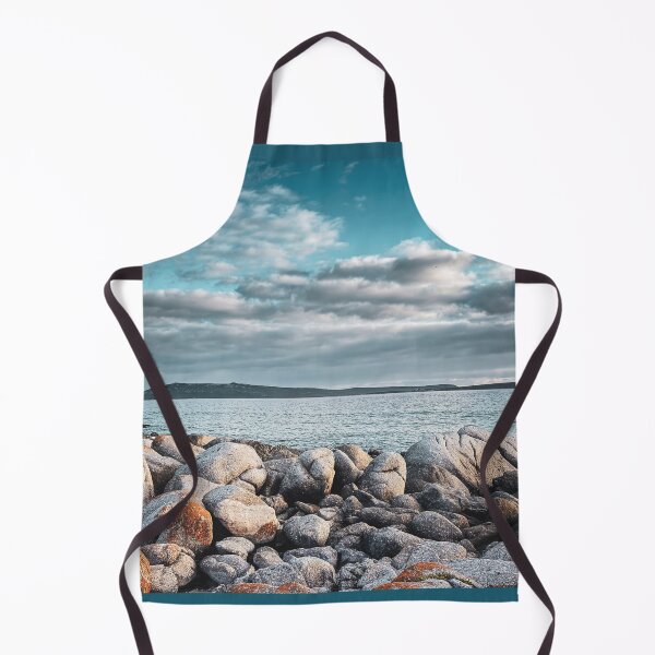 Item preview, Wild Sandy and Rocky Beach Landscape with Calm Water designed and sold by Nature and Coastal Clothing and Decor Gifts.