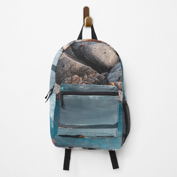 Item preview,  Wild Sandy and Rocky Beach Landscape with Calm Water designed and sold by Faith Based Decor & Art &Gifts.