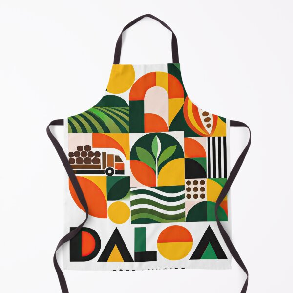 Item preview, Geometric Cte dIvoire poster featuring a stylized cocoa designed and sold by ckybe.