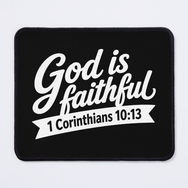 Item preview, 1 Corinthians 10:13 God is Faithful designed and sold by plushism.