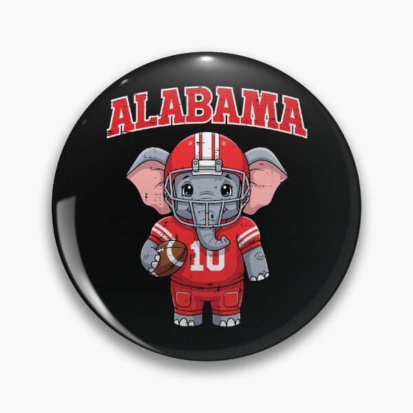 Item preview, Alabama Football Elephant Mascot Crimson Tide Fan designed and sold by khdmalakarak.