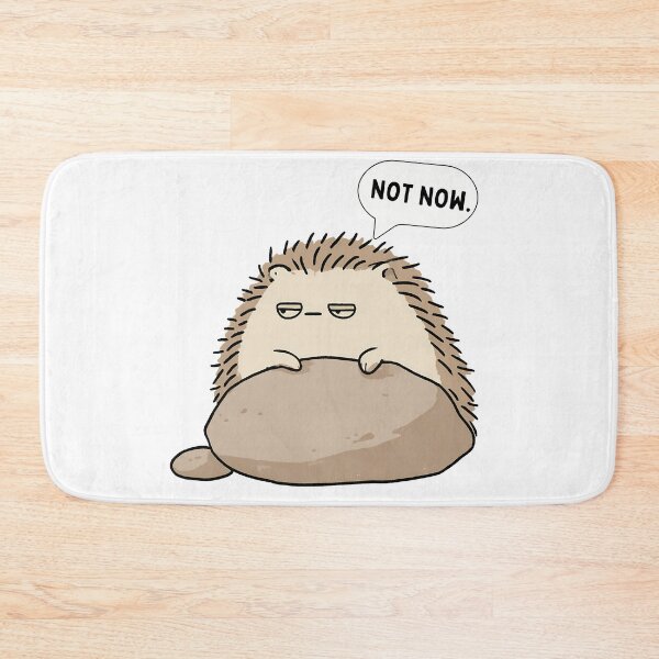 Item preview, Not Now Hedgehog designed and sold by 123Long.
