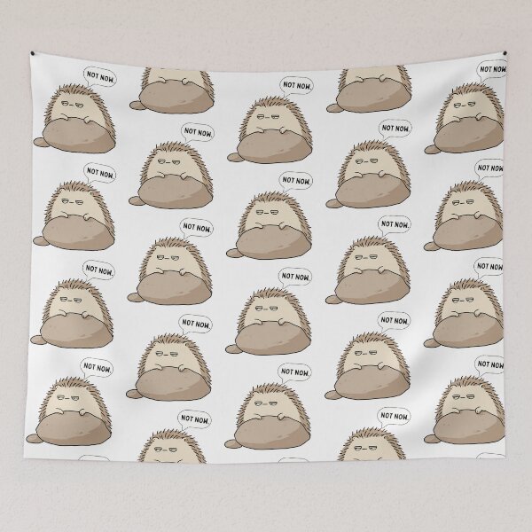 Item preview, Not Now Hedgehog designed and sold by 123Long.
