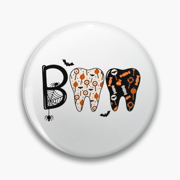 Item preview, Boo Dental, Spooky Dental, Boo Halloween Tooth,  designed and sold by DoodleUrban.