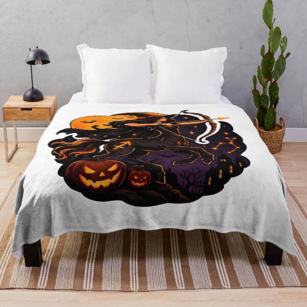 Item preview, Sagittarius Halloween Centaur Archer Night designed and sold by Zodiac Celestial Art.