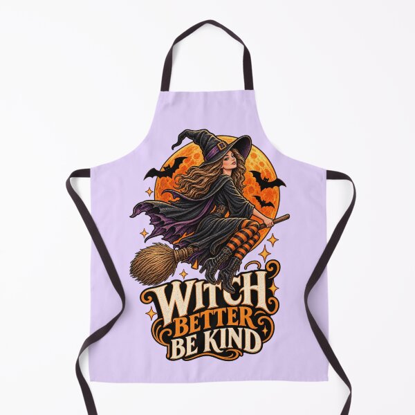 Item preview, Witch Better Be Kind Halloween designed and sold by Retro Arabica.