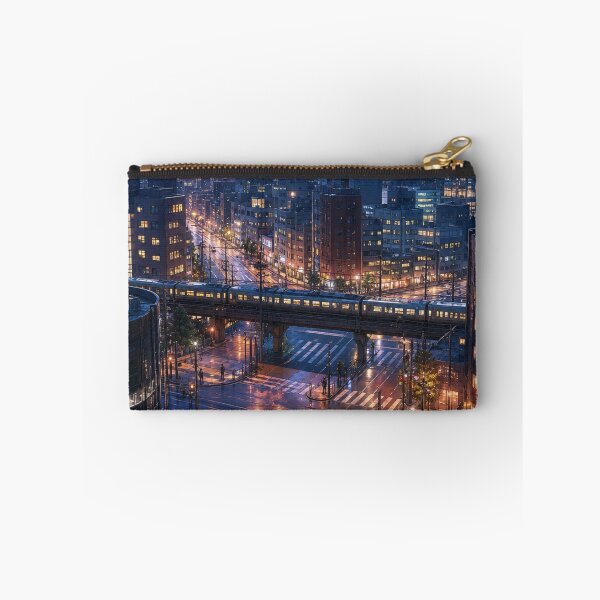 Item preview, Tokyo Dawn – First Train and Morning Cityscape designed and sold by vekotpu.