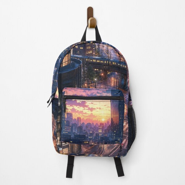 Item preview, Tokyo Dawn – First Train and Morning Cityscape designed and sold by vekotpu.