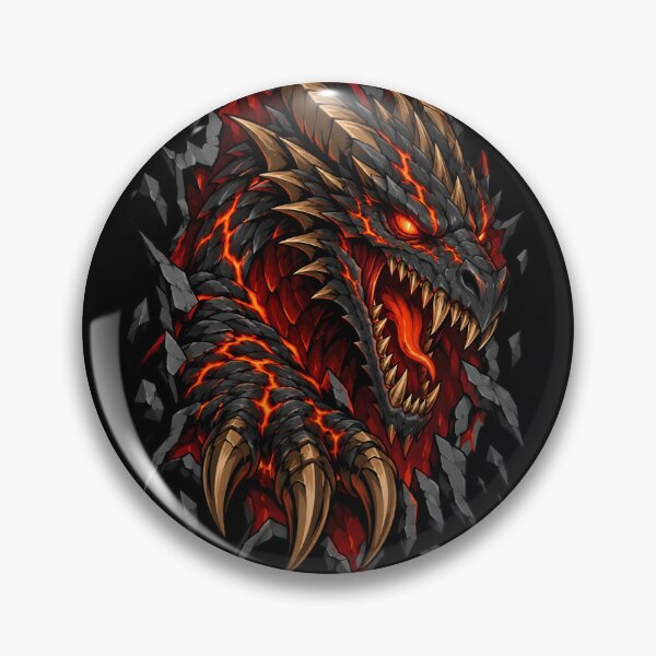 Item preview, Lava Dragon designed and sold by DrawingAndText.