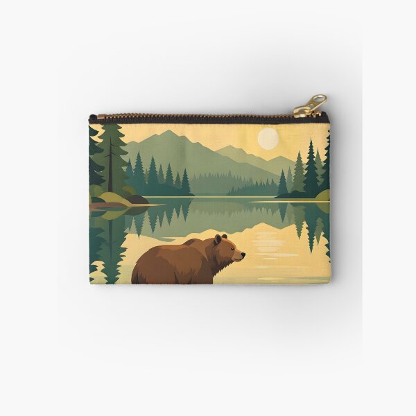 Item preview, Golden Sunset Forest Lake Bear designed and sold by Herodestroyer.
