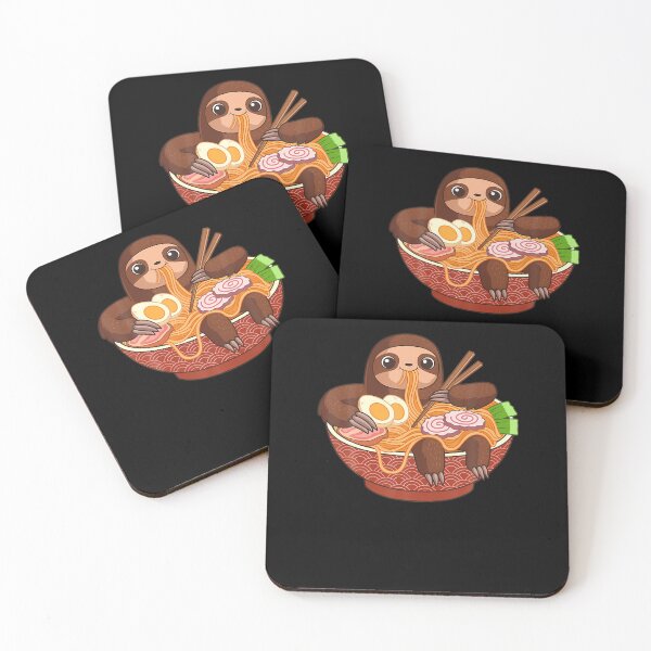 Item preview, Kawaii-Cute-Anime-Sloth-Japanese-Ramen-Noodles designed and sold by rollfteatorz.