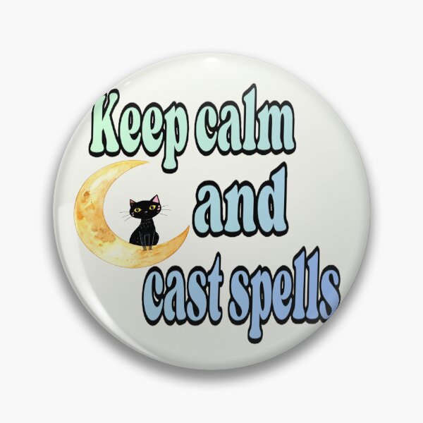 Item preview, Keep calm and cast spells, magic in traffic designed and sold by LiskoDesign.