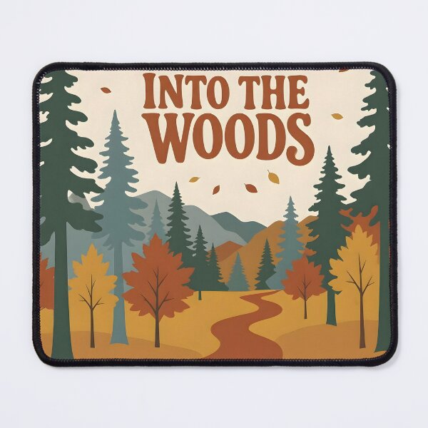 Item preview, Into the Woods Autumn Forest Path designed and sold by Herodestroyer.
