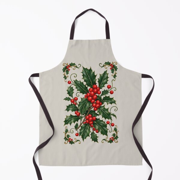 Item preview, Vintage-Style Holly-Leaves And Scrollwork designed and sold by taiche.