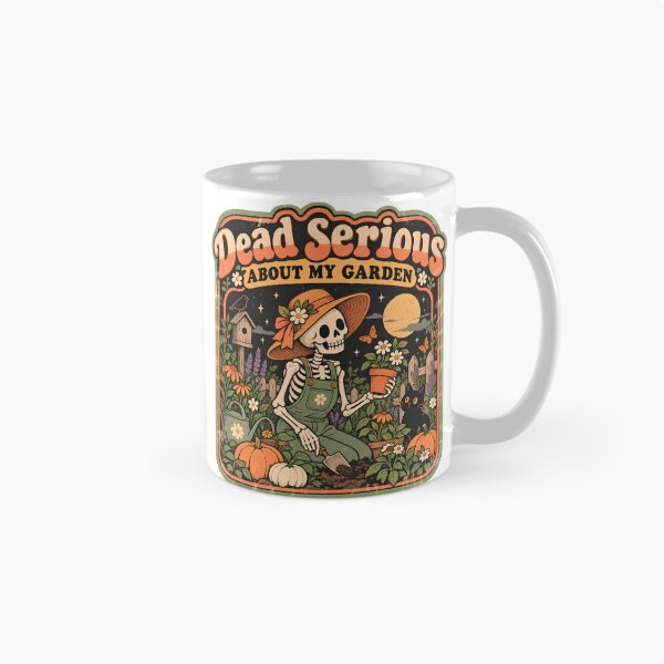 Item preview, Dead Serious About My Garden designed and sold by MysticCanvasAi.