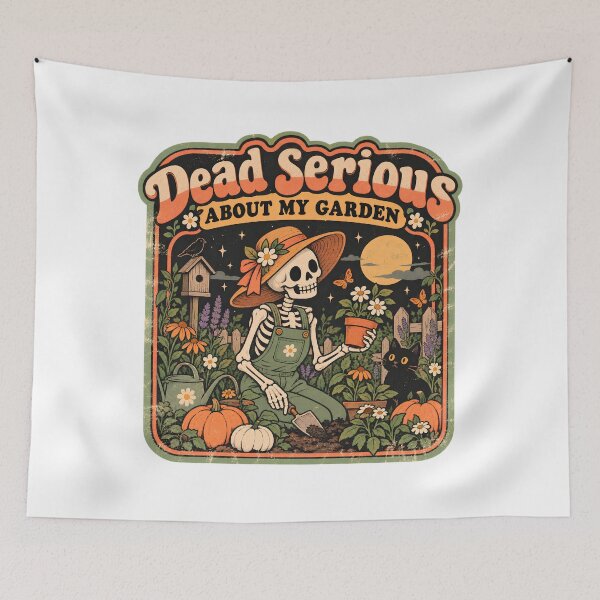 Item preview, Dead Serious About My Garden designed and sold by MysticCanvasAi.